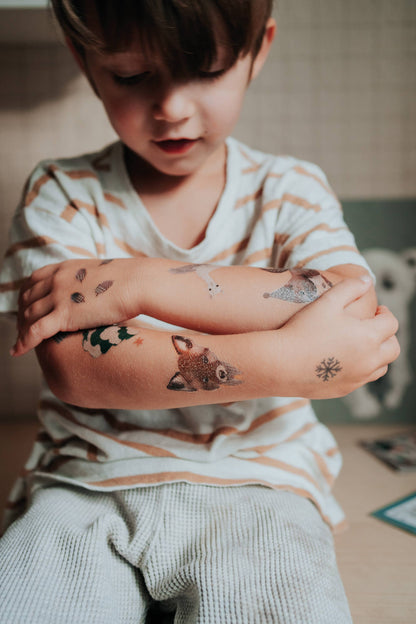 Bio Tattoos Fuchs und Eichhörnchen