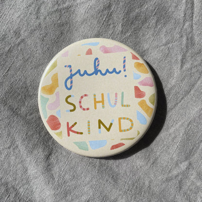 Button - Schulkind