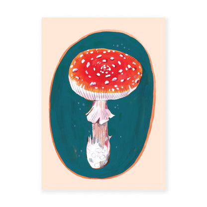 Postkarte - Pilz