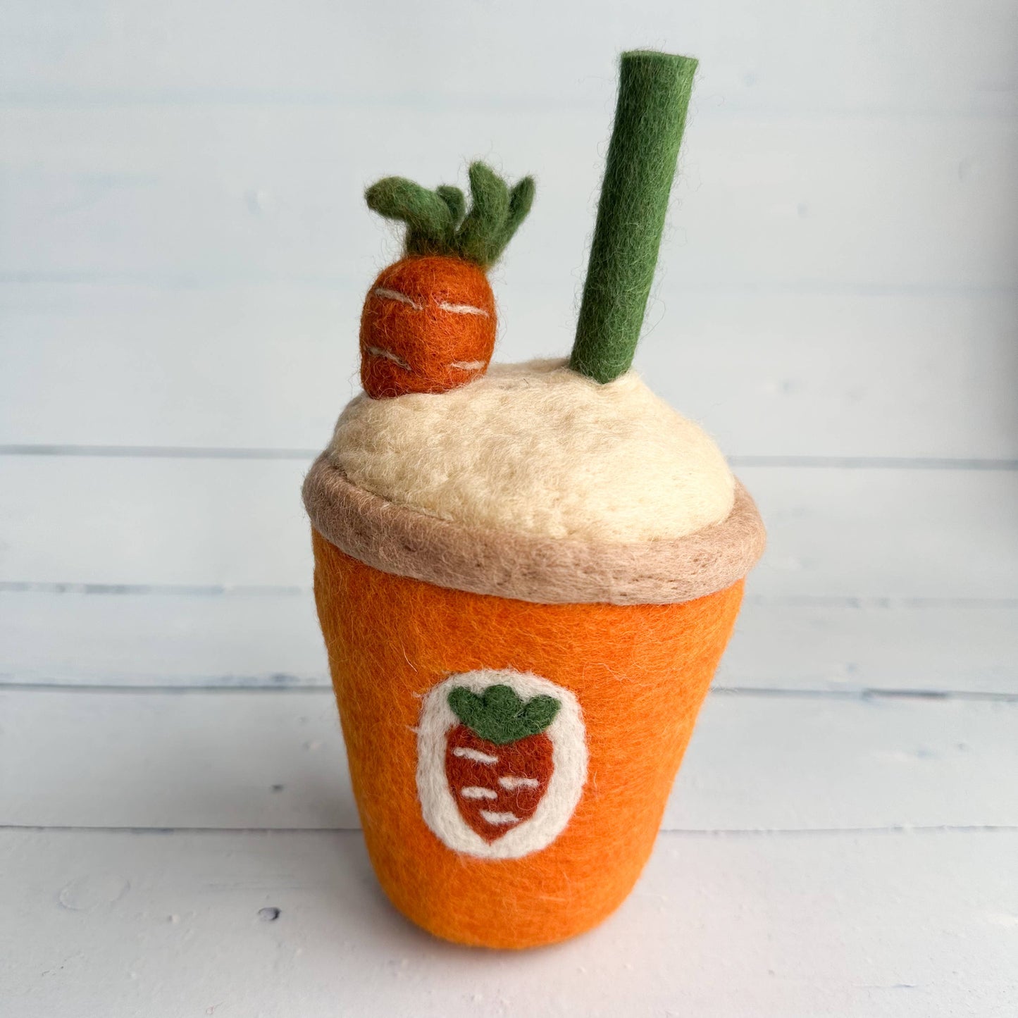 Filz - Osterkarotten-Smoothie