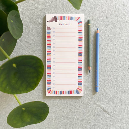 Notizblock - To-do-Liste - Dackel