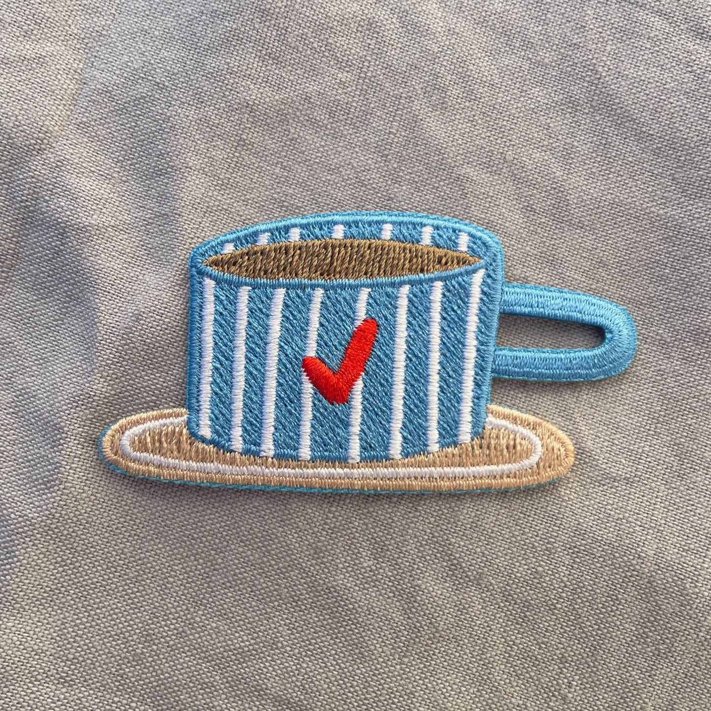 Bügelbild - Kaffeetasse