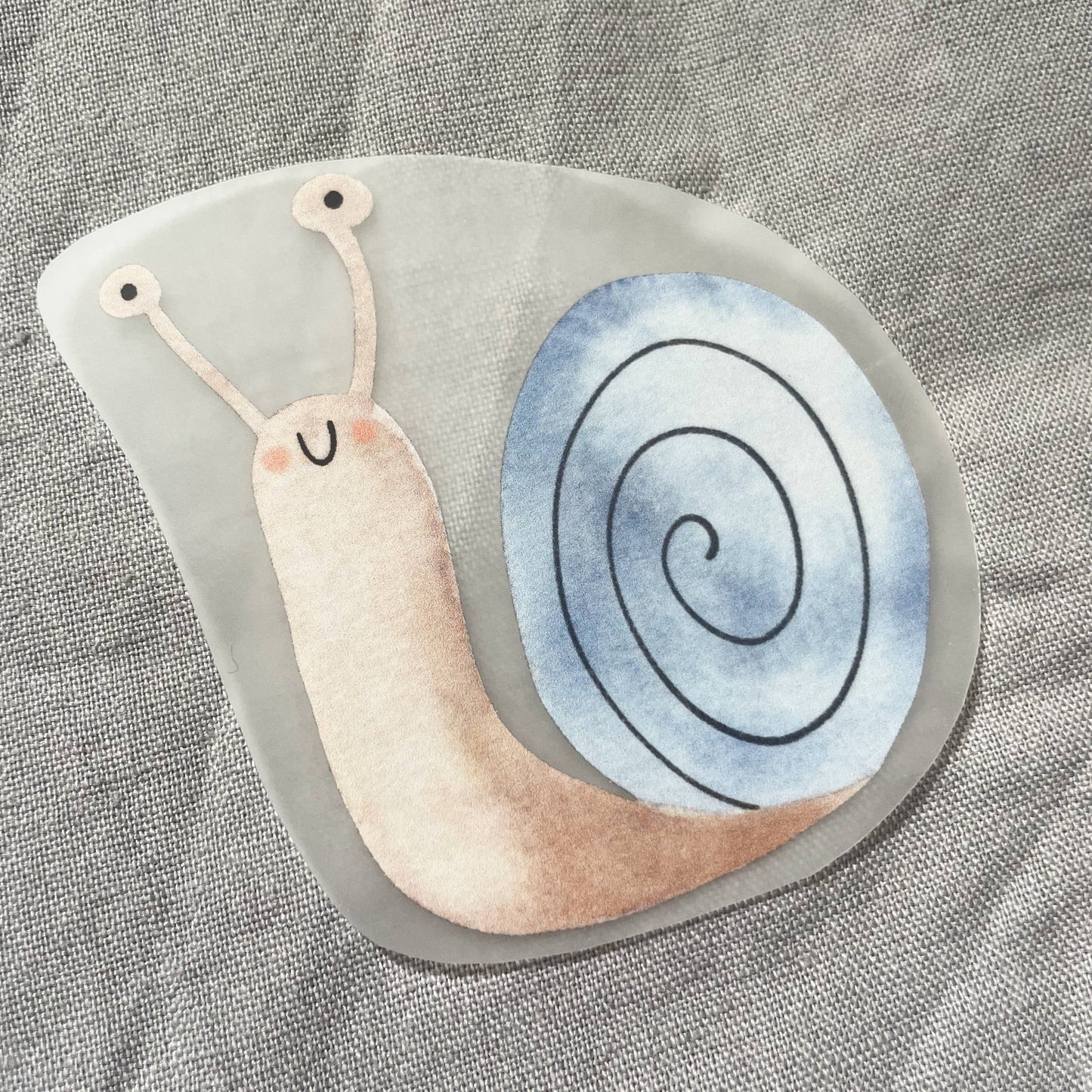 Bügelbild - Schnecke