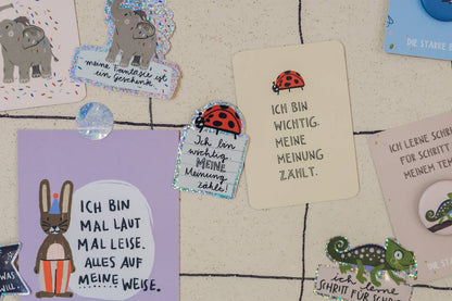 Sticker - Schmetterling - frei entfalten