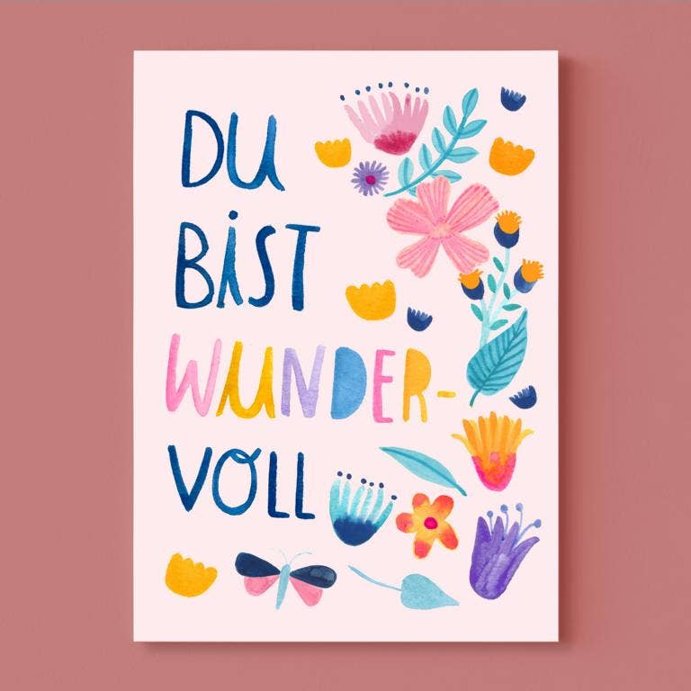 Du bist wundervoll A6