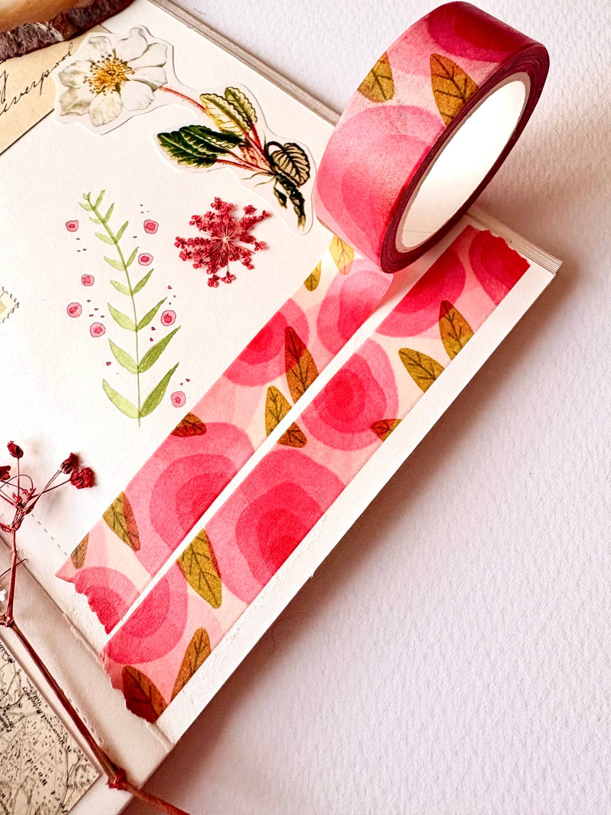 Washi Tape Rosen von Nikki Dotti