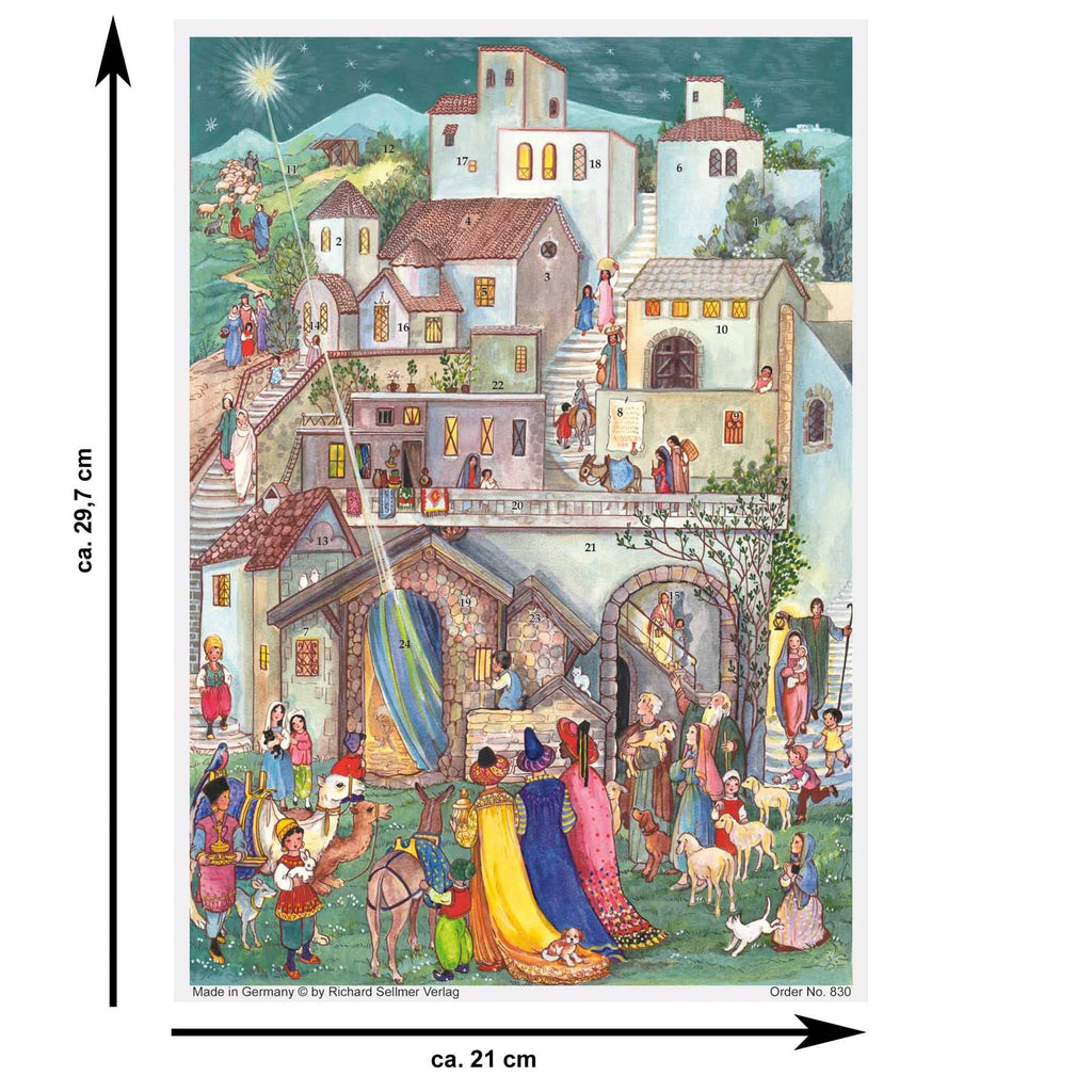 Adventskalender - Heilige Drei Könige in Bethlehem