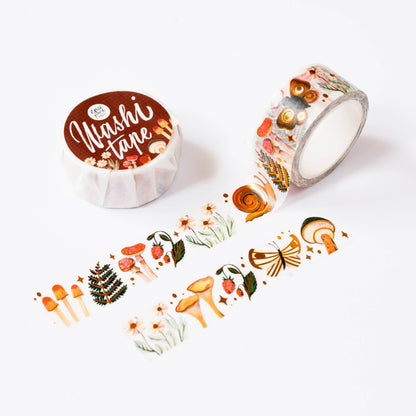 Washi Tape - Goldener Wald