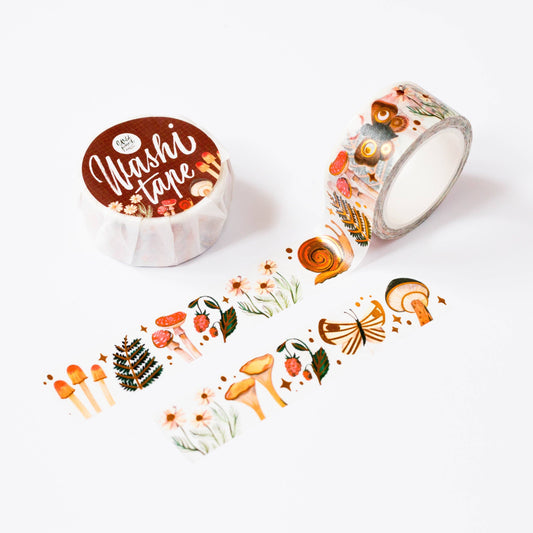Washi Tape - Goldener Wald