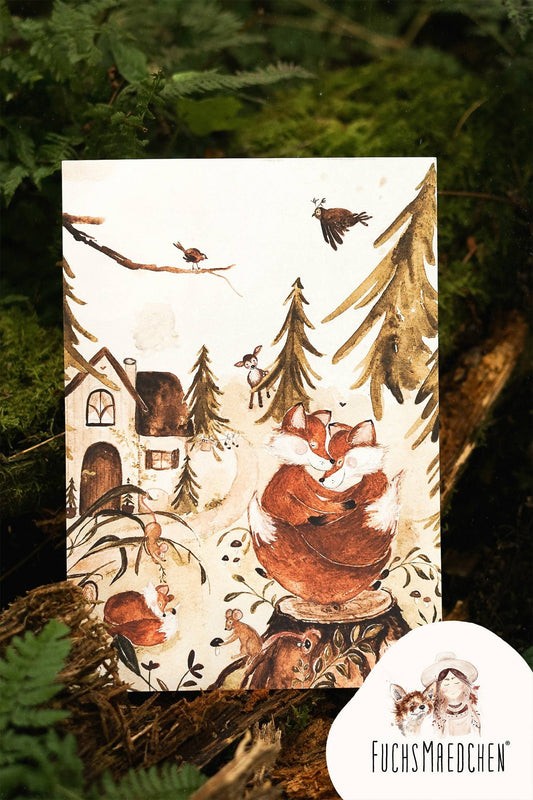 Füchse im Wald