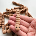 Wurm aus Filz von Sewing Seeds Play