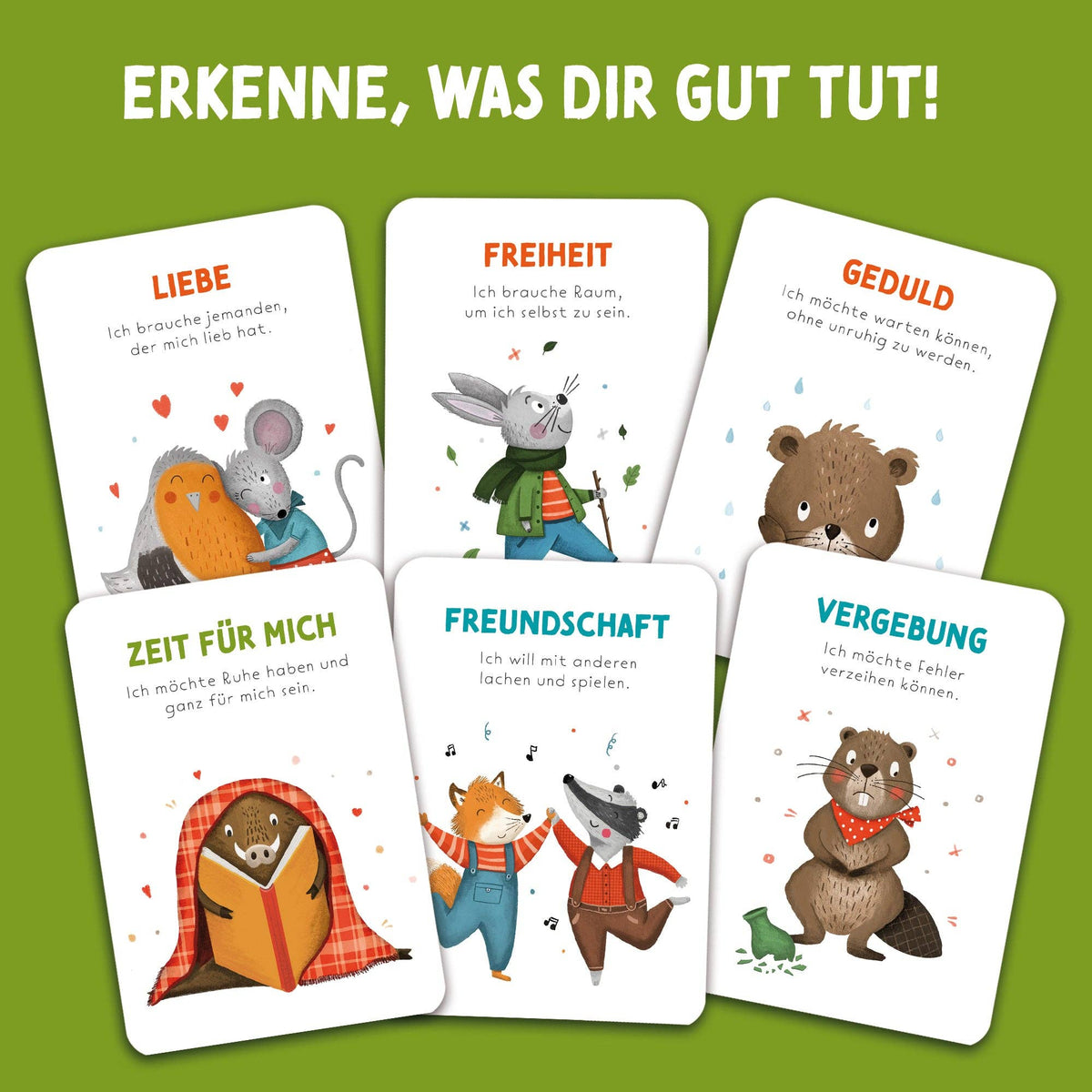 Bedürfniskarten Starke Wünsche für Kinder von Rüsselfuchs