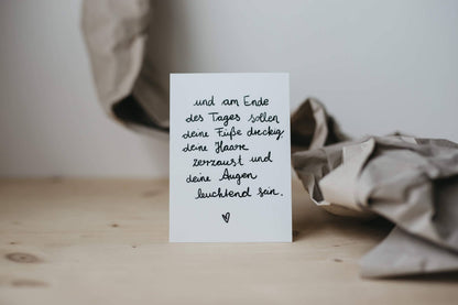 Und am Ende des Tages