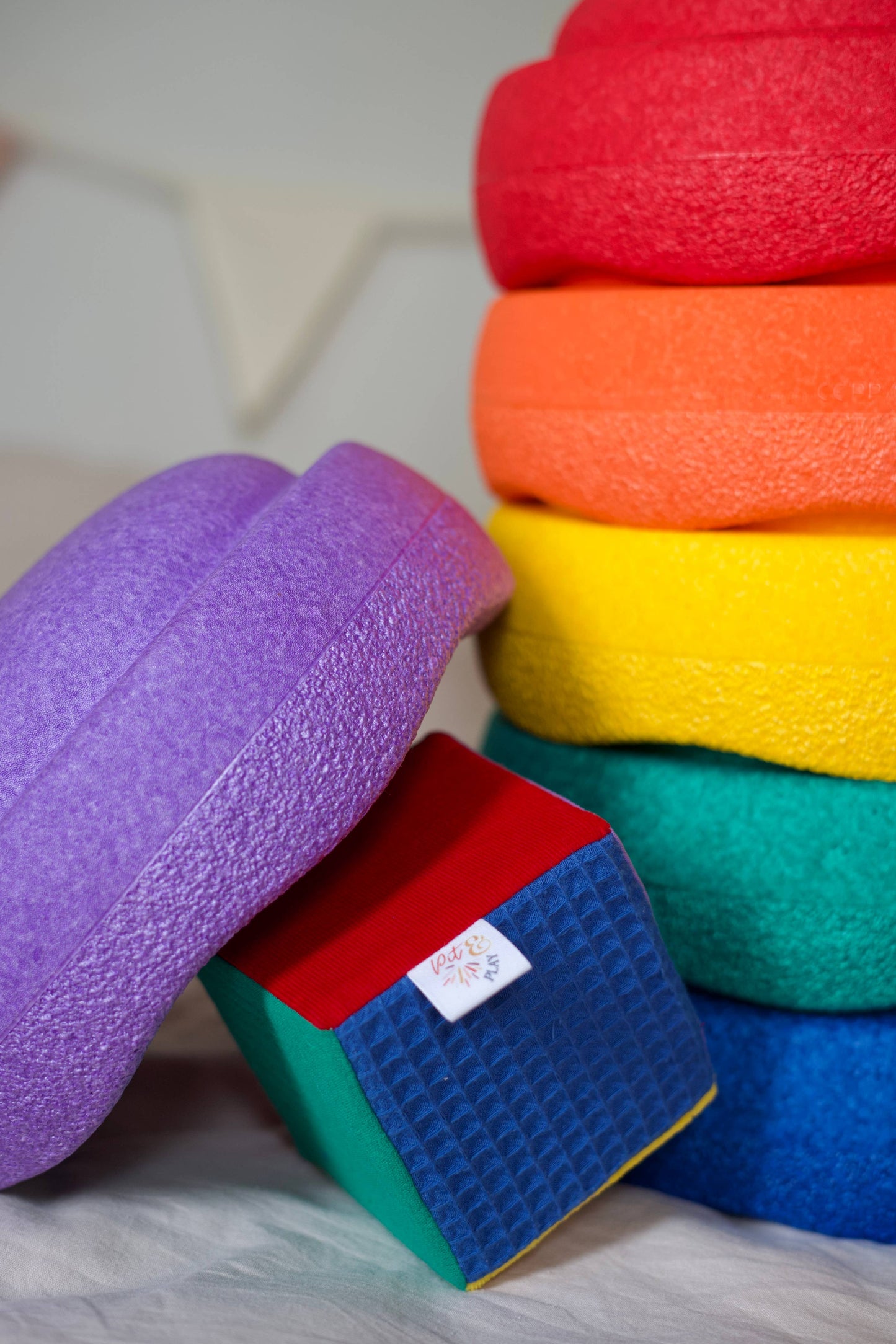 Würfel - Regenbogen