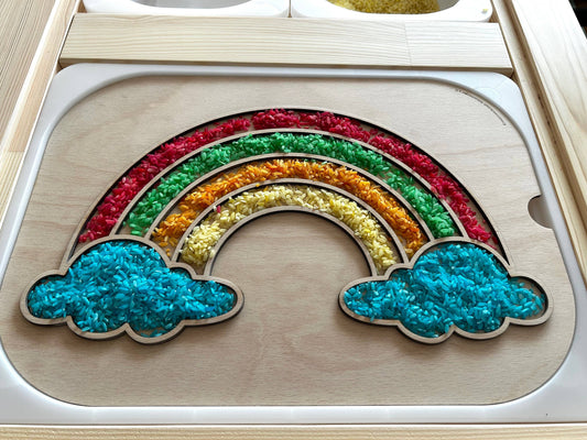 Regenbogenplatte – Trofast kompatibel