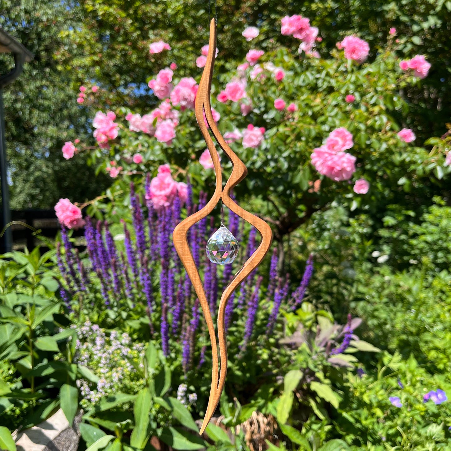 Fensterschmuck - Wunderschöne mit Regenbogen-Kristall