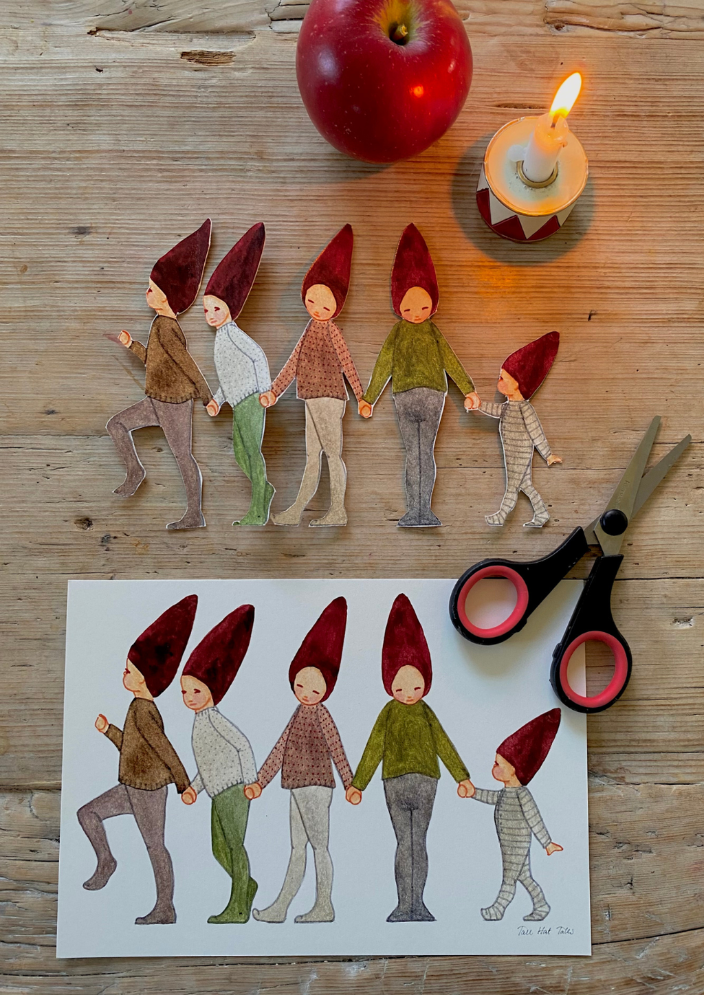 Bastelbogen Elfenparade von Tall Hat Tales