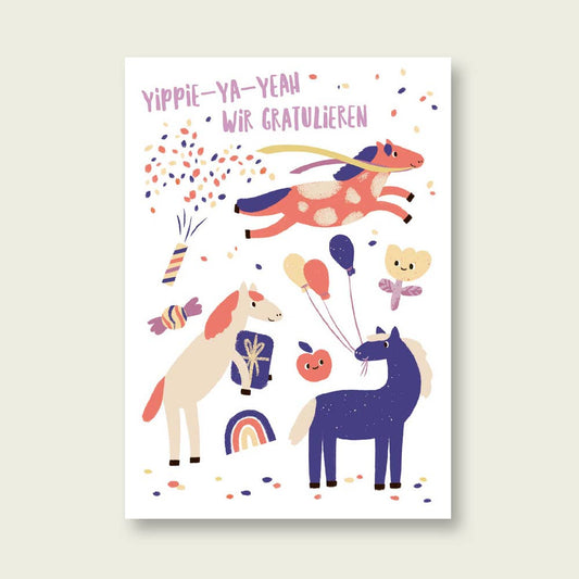 Geburtstag Pferde-Party