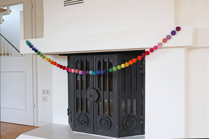 Regenbogen-Girlande für Kindergeburtstag und Partydekoration