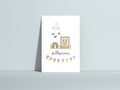 Postkarte Willkommen Kinderzimmer von Hannahs Firlefanz A6