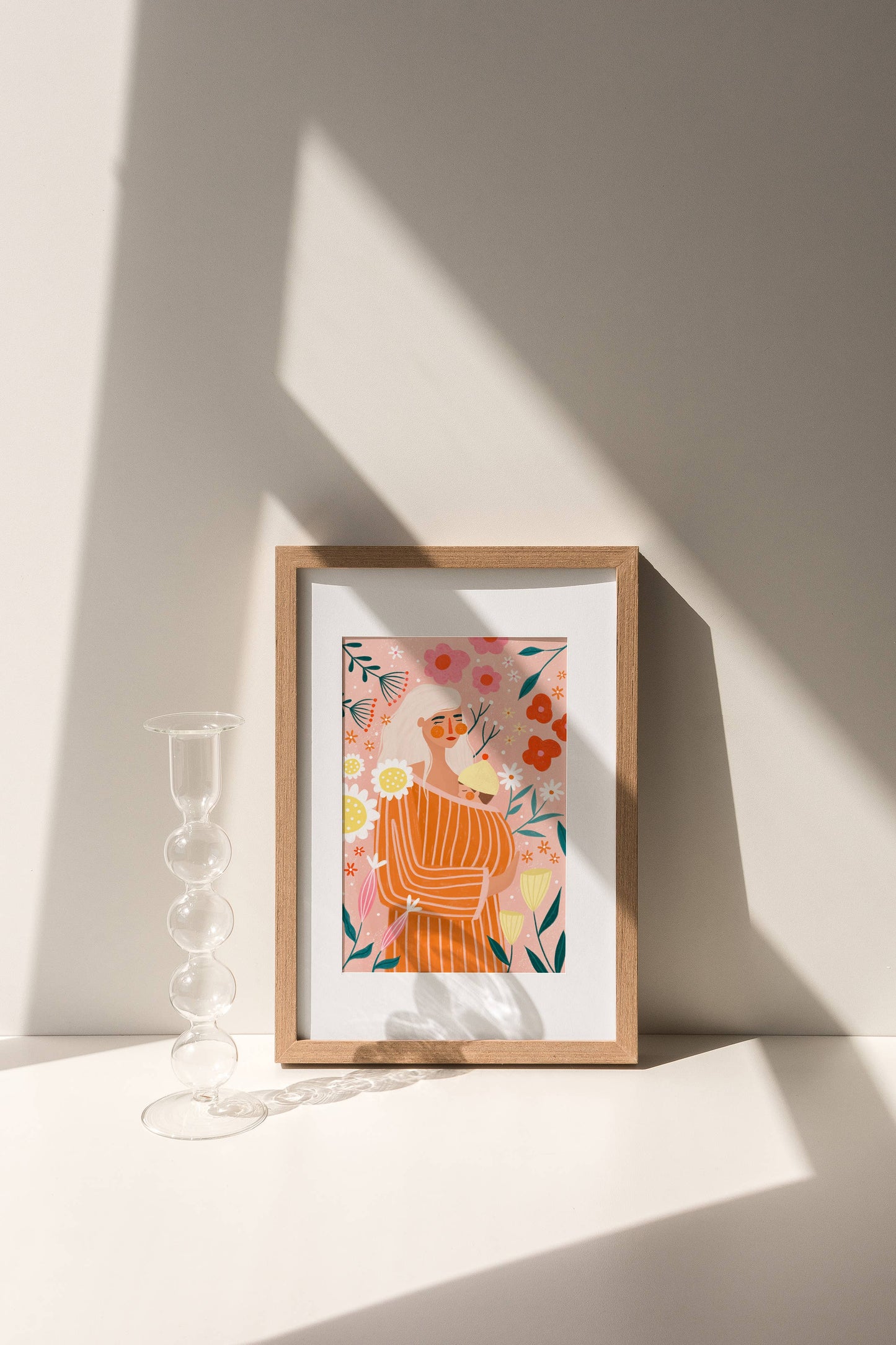 Spring Mum - Kunstdruck A3