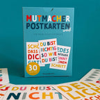 Mutmacher-Postkarten weiß 30 Stück von Rüsselfuchs