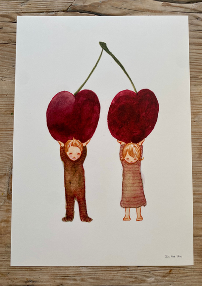 Cherry Children - Poster A4