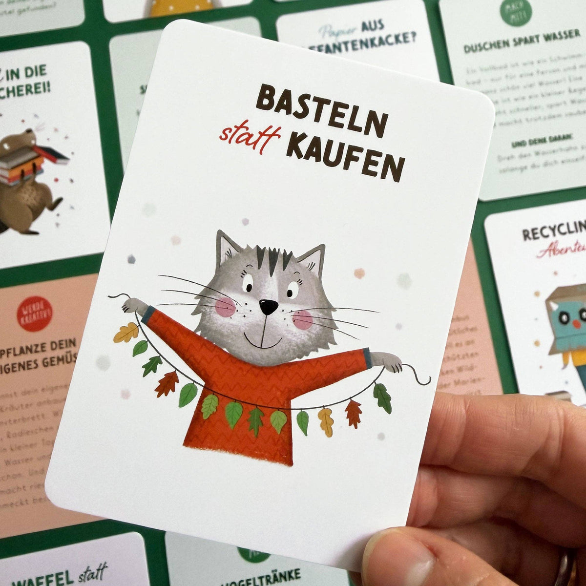 Umweltkarten Starke Taten für Kinder von Rüsselfuchs