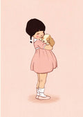 Postkarte Welpenliebe von Belle & Boo A6