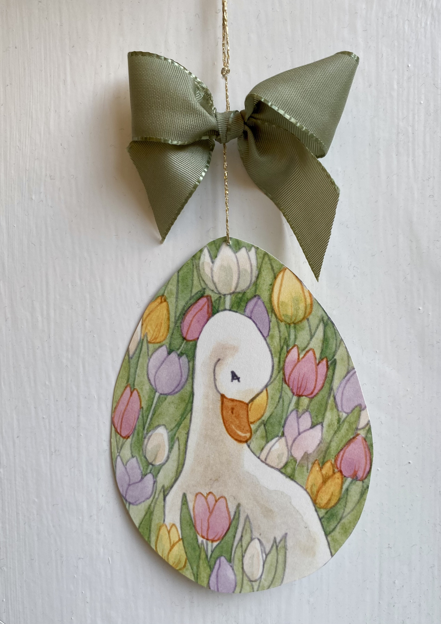 Bastelbogen - 5 Ostereier mit Motiven