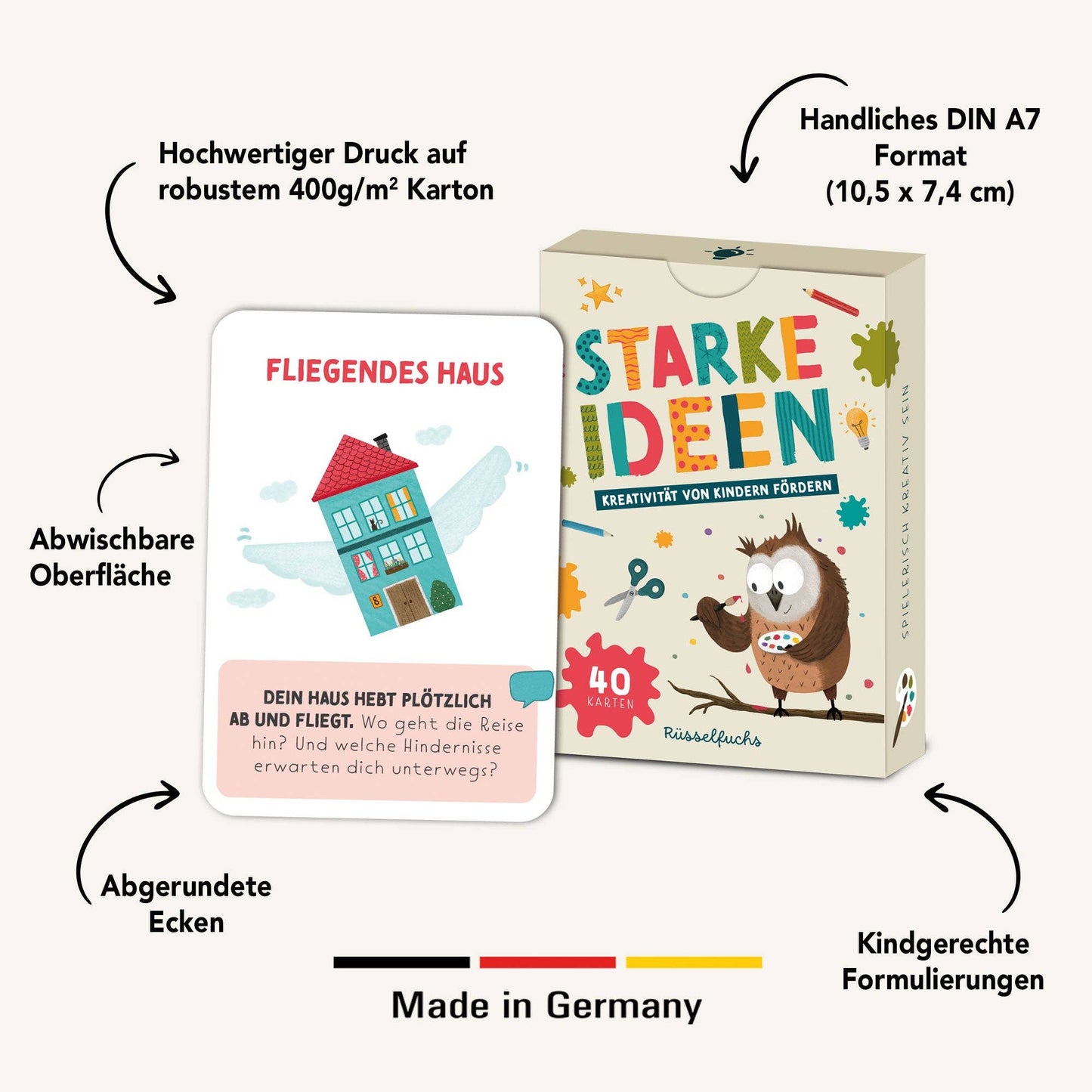 Starke Ideen – Kreativitätskarten für Kinder