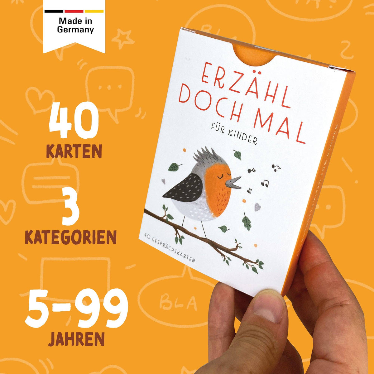 Gesprächskarten Erzähl doch mal für Kinder von Rüsselfuchs