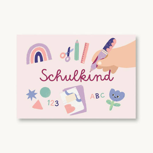 Schulkind - Rosa