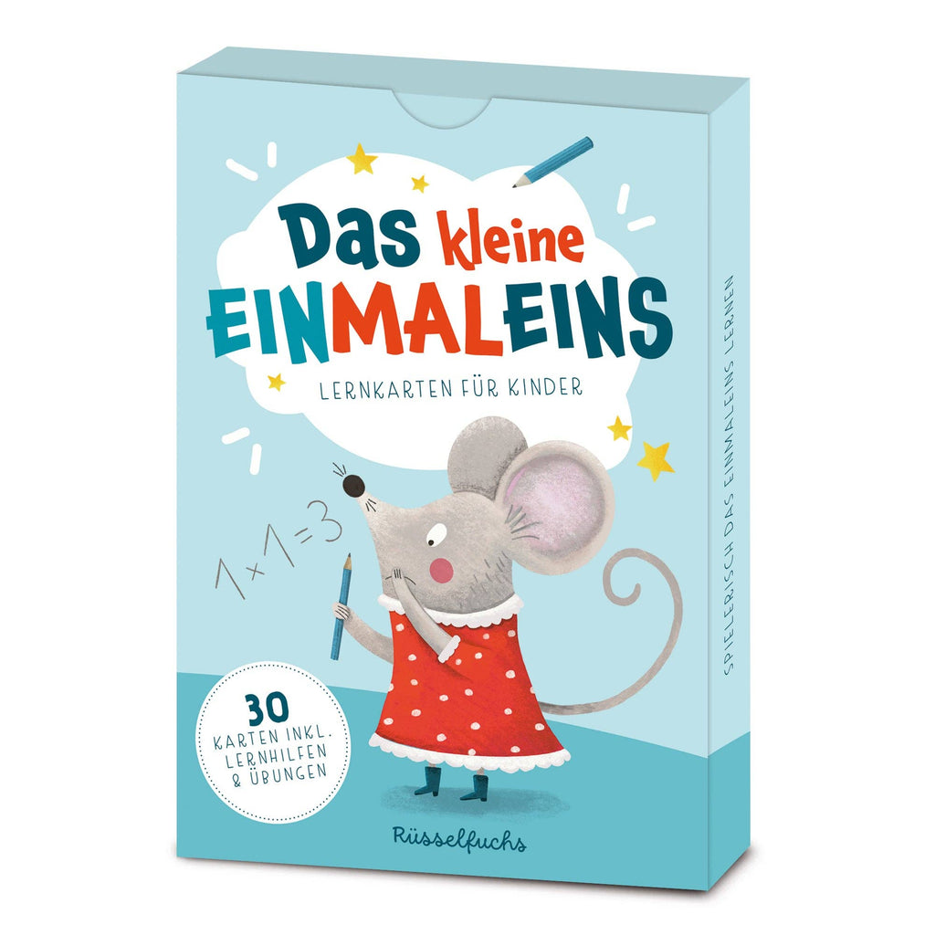 Lernkarten Das kleine Einmaleins für Kinder von Rüsselfuchs