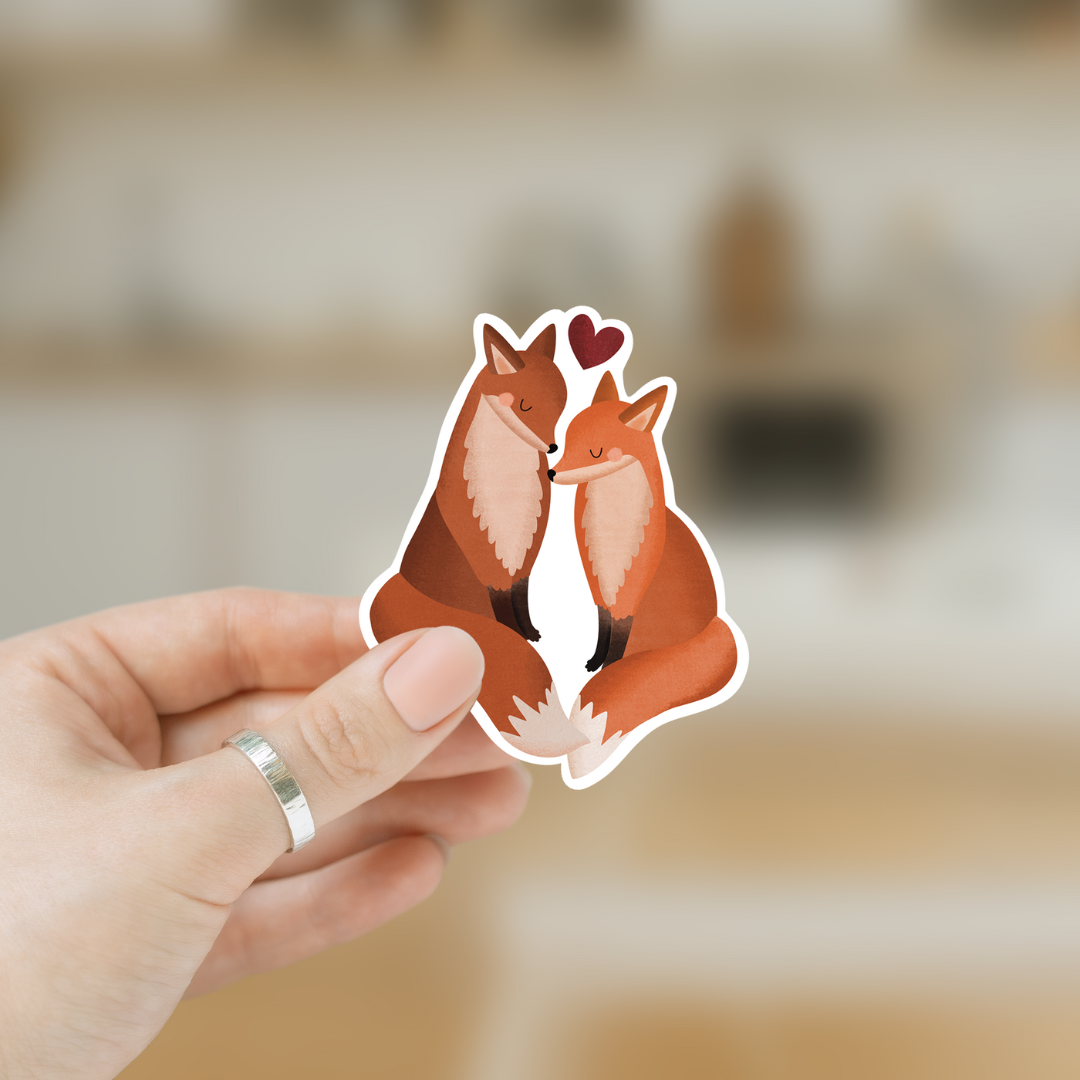 Sticker - Füchse