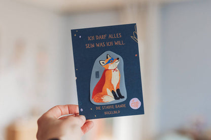 Bügelbild - Die starke Bande - Fuchs