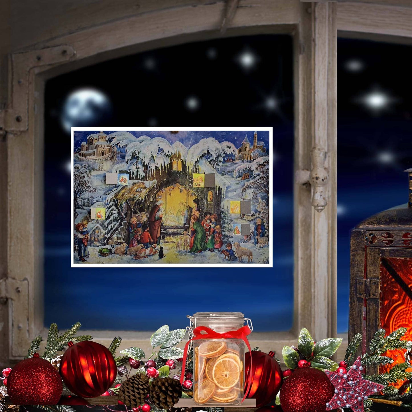 Adventskalender - Jesus ist geboren