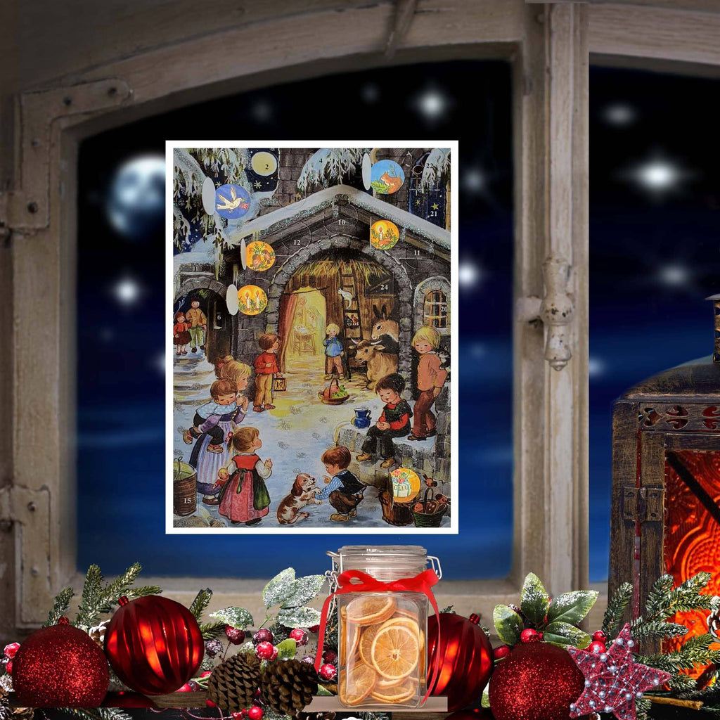 Adventskalender - Am Stall
