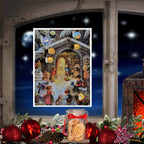 Adventskalender - Am Stall