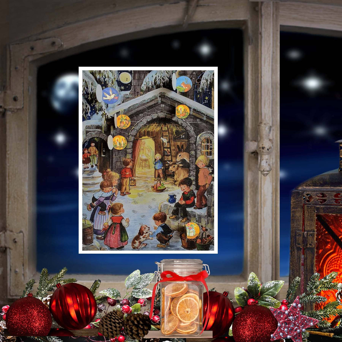 Adventskalender - Am Stall
