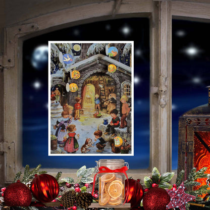 Adventskalender - Am Stall