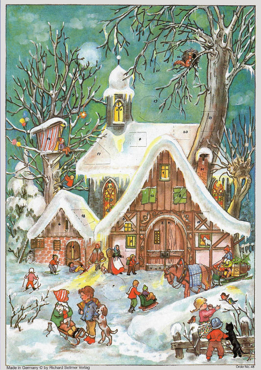 Adventskalender - Winterliches Treiben