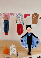 Ankleidepuppe Ruth von Tall Hat Tales, Ansicht 2