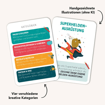Starke Ideen – Kreativitätskarten für Kinder