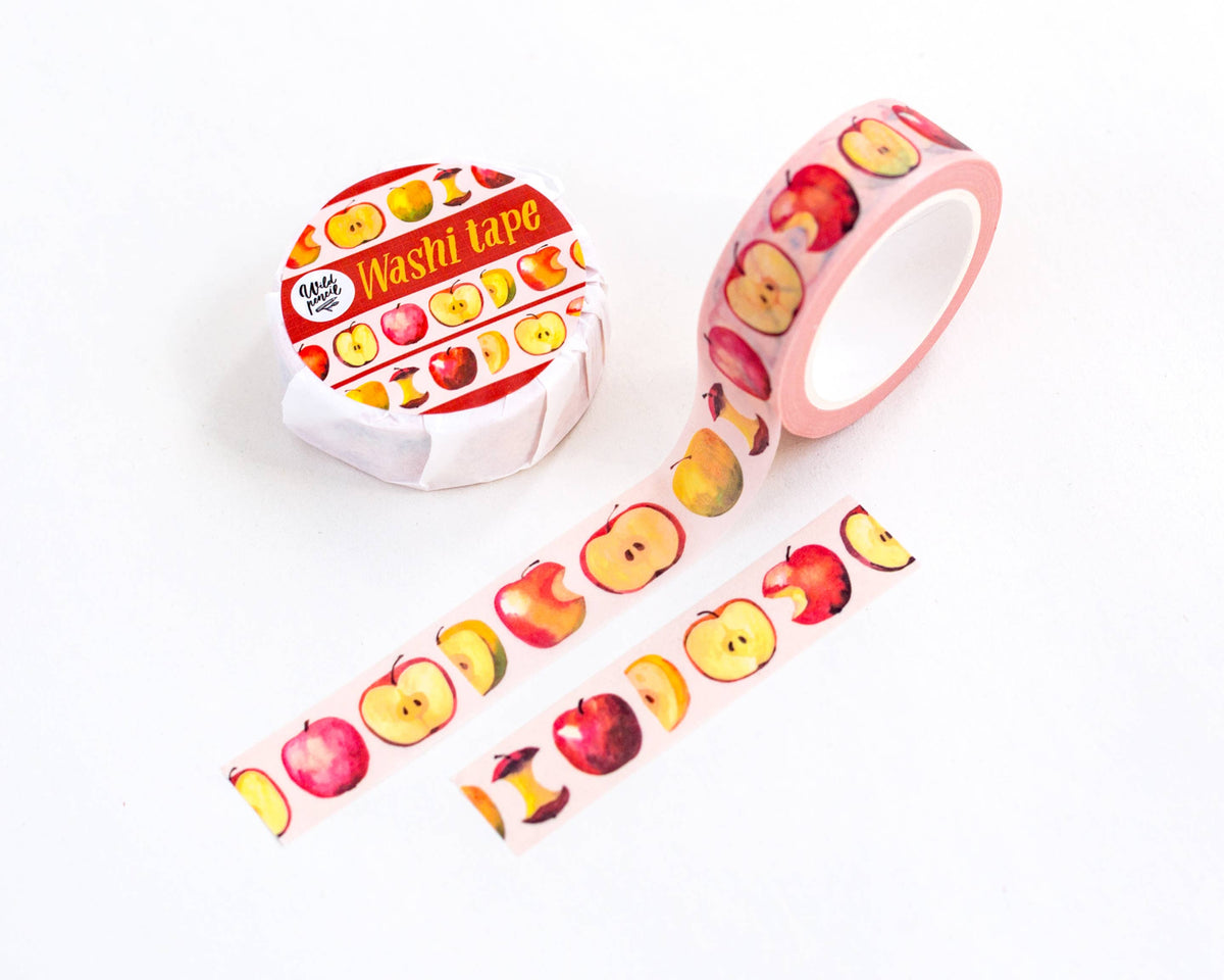 Washi-Tape - Äpfel