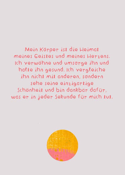 Affirmationskarten für Erwachsene - Karten für ein gutes Leben