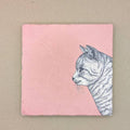 Fliese Katze von moreydesign 10 x 10 cm