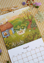 Kalender 2027 von Asia Spettel, Monatsblatt August
