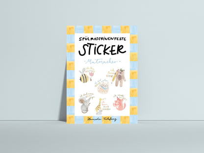 Stickerbogen - Mutmacher