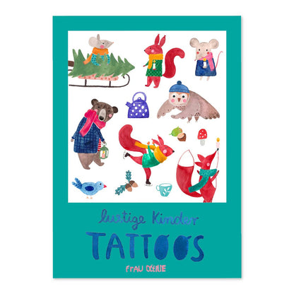 Kindertattoos - Weihnachten